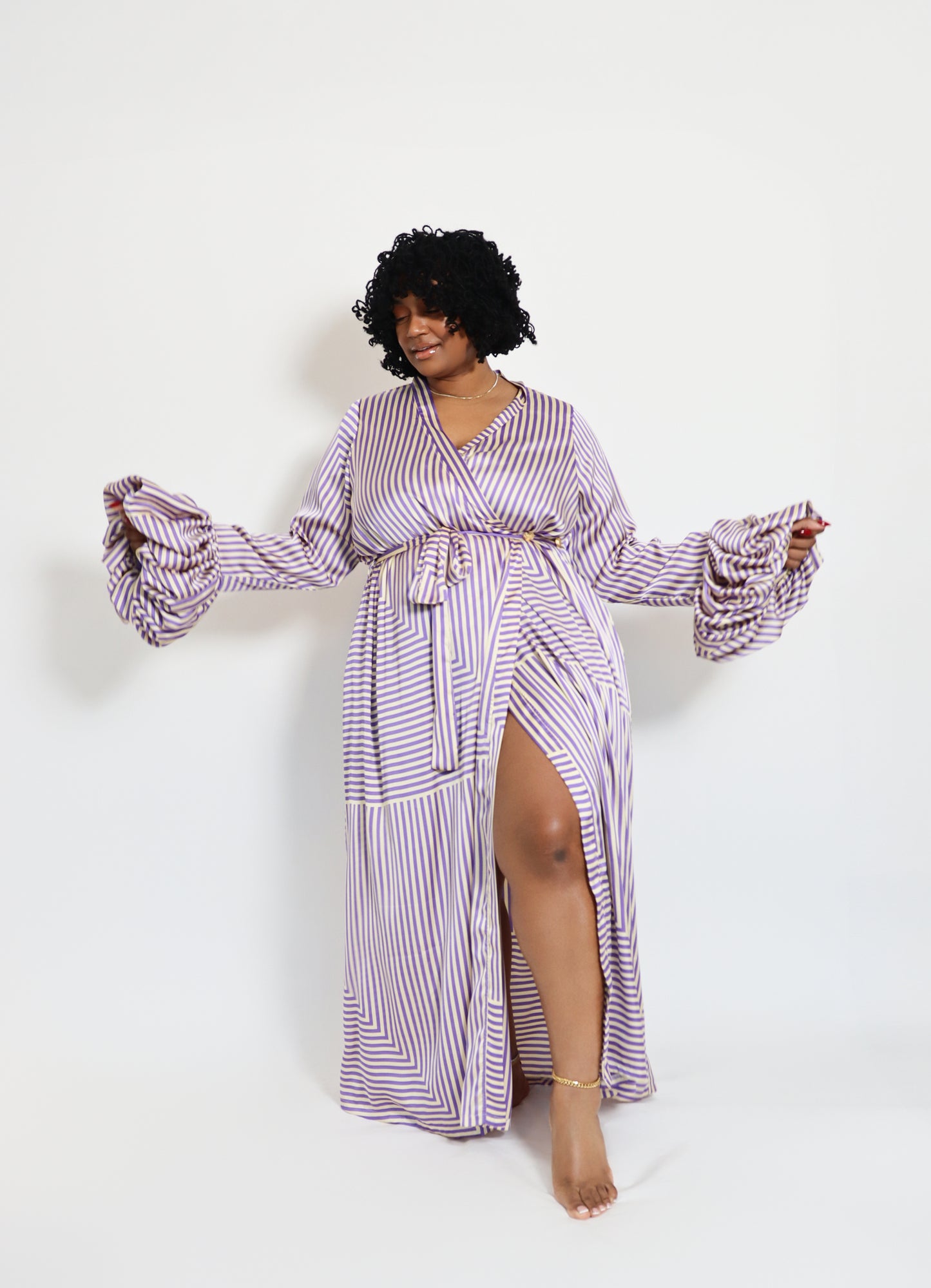 SUAH ROBE - STRIPS ONLY