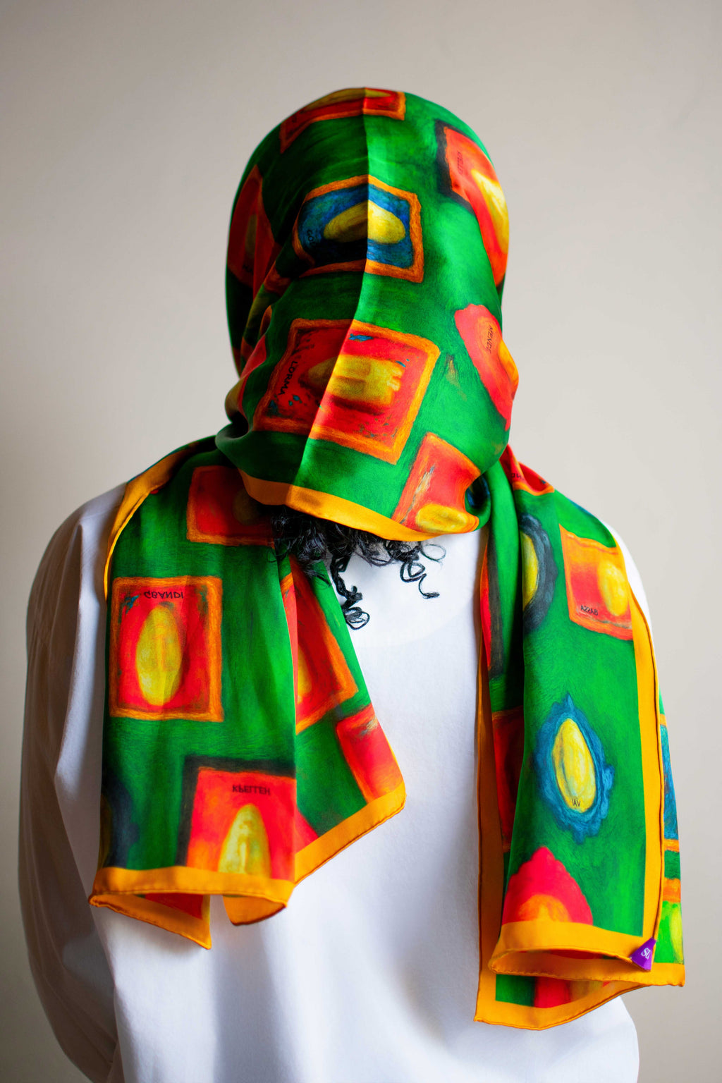Monrovia Scarf 100% Mulberry Silk