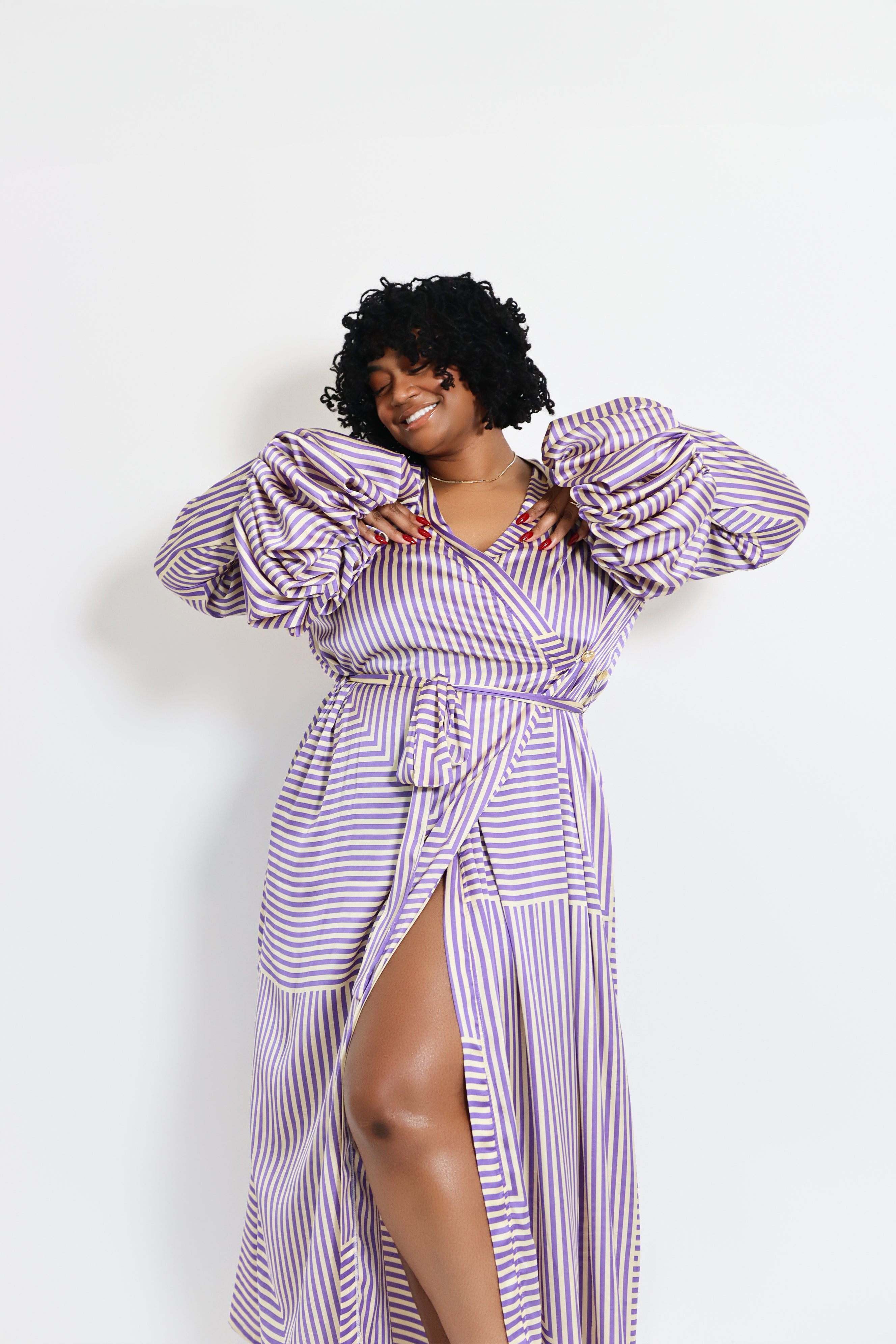 SUAH ROBE - STRIPS ONLY