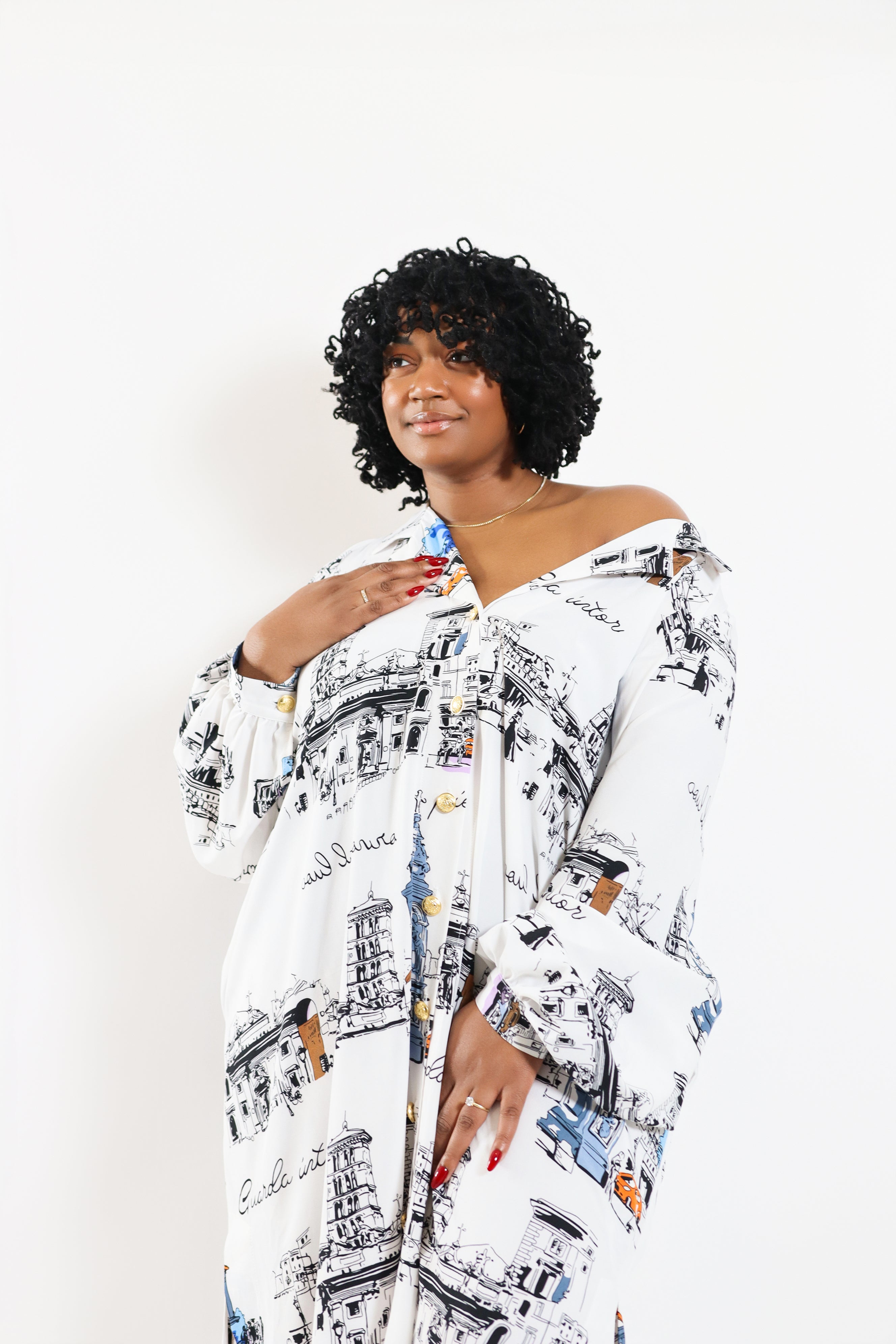 TENNEH - SHIRT DRESS